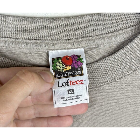 Vintage Y2K Maryland State Medvac Graphic T-Shirt / Beige / Size XL - Picture 6 of 7